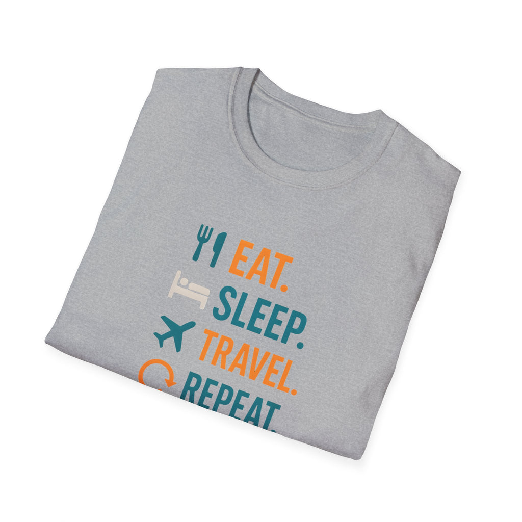 Eat Sleep Travel Repeat T-Shirt