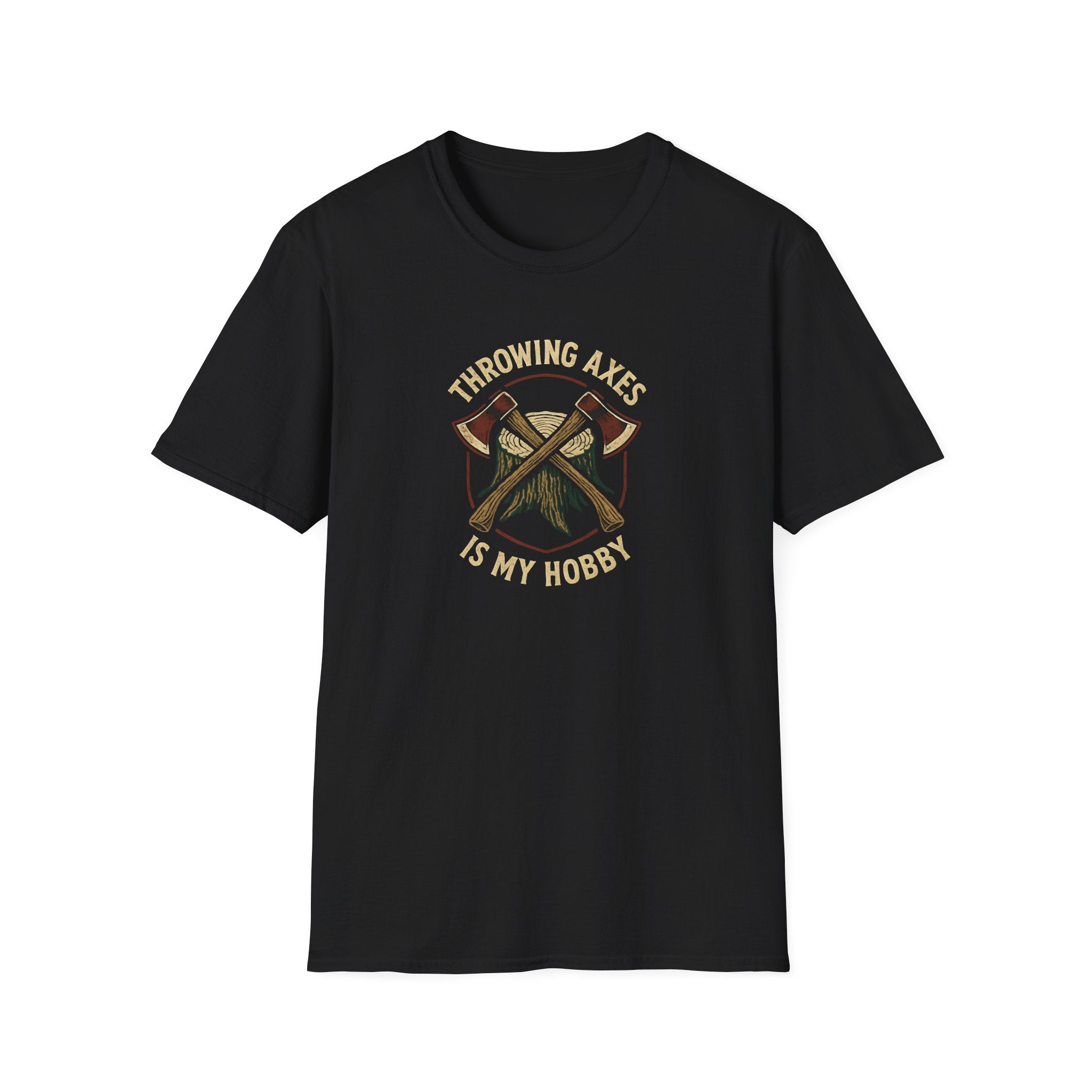 Axes Throwing Hobby T-Shirt