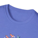 Open Book and Birds T-Shirt