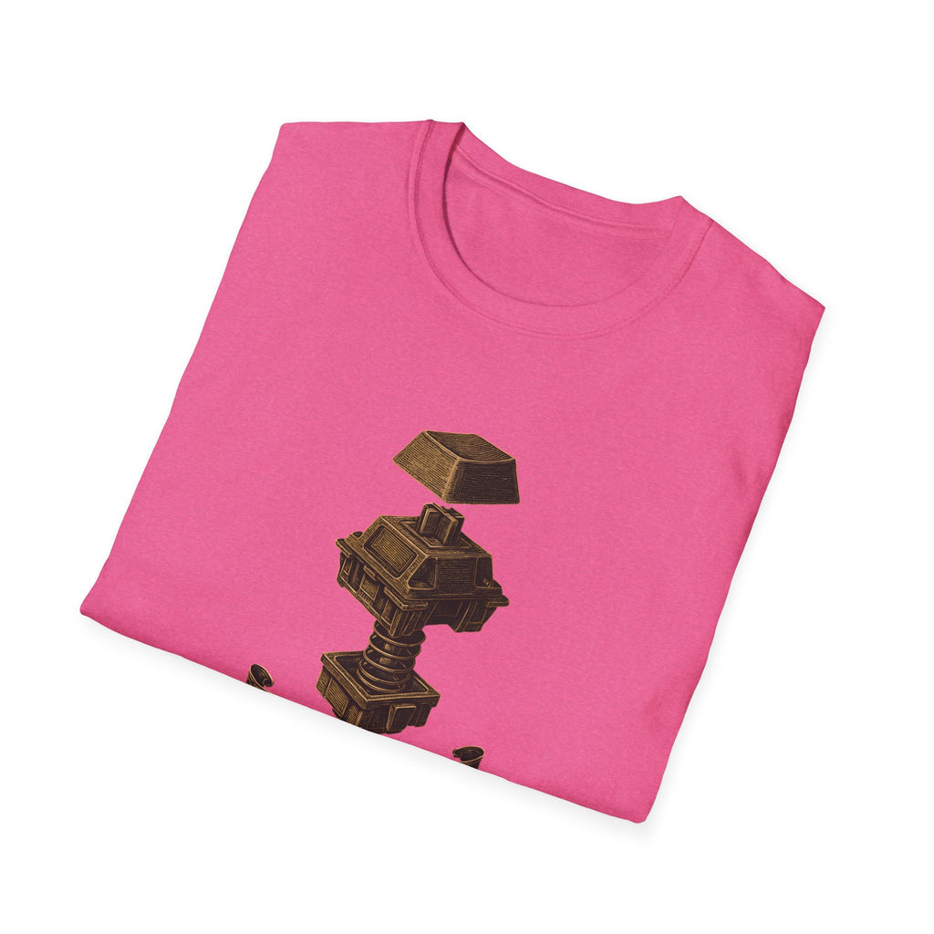 Spring-loaded mechanical sculpture T-Shirt