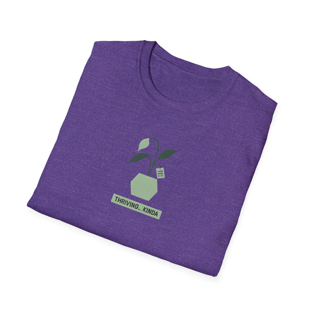Thriving Plant Illustration T-Shirt