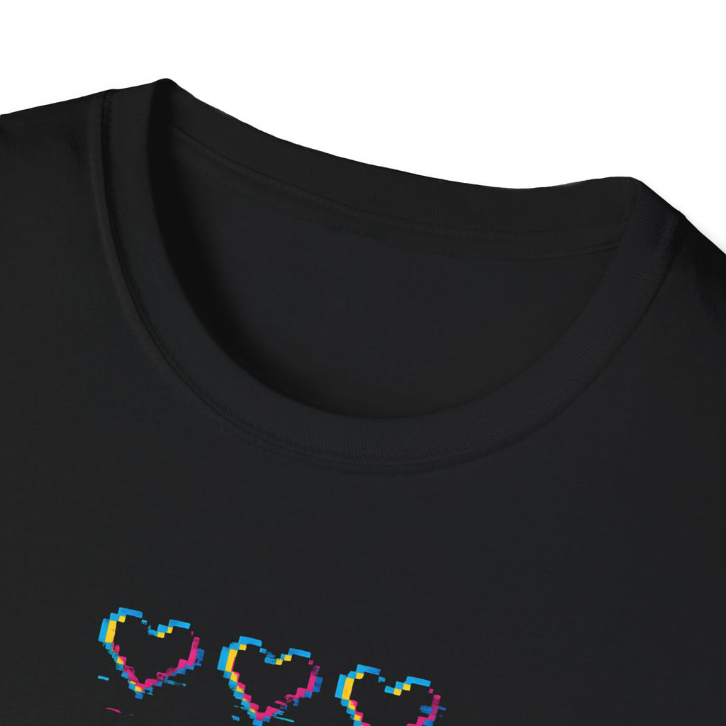 Three Hearts Gaming Controller T-Shirt