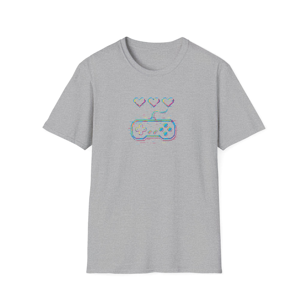 Three Hearts Gaming Controller T-Shirt