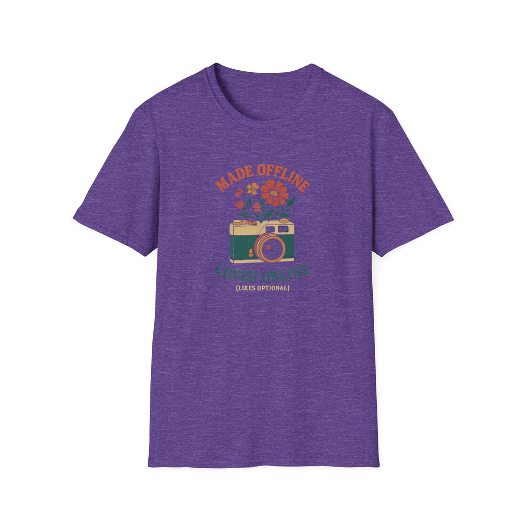 Camera with Flowers T-Shirt