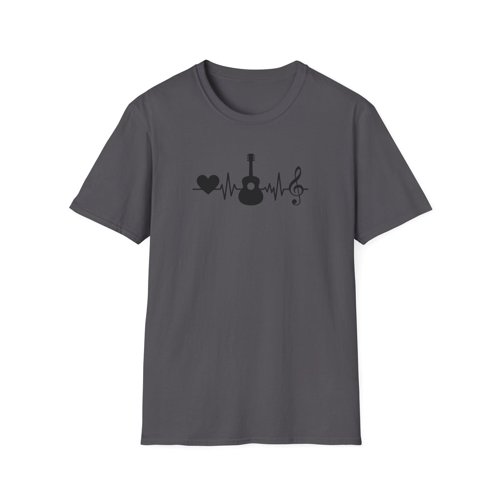 Heartbeat Guitar Music T-Shirt