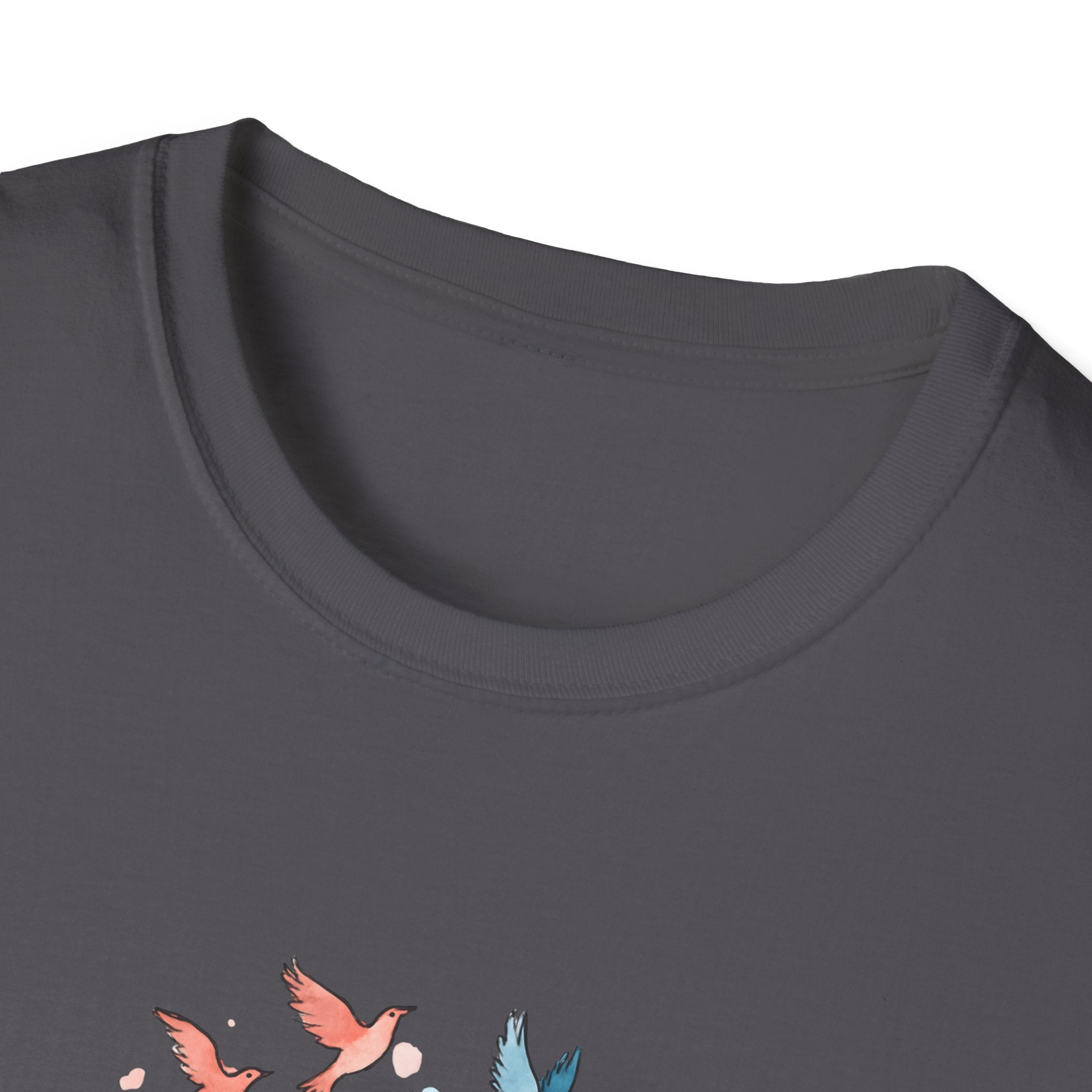 Open Book and Birds T-Shirt
