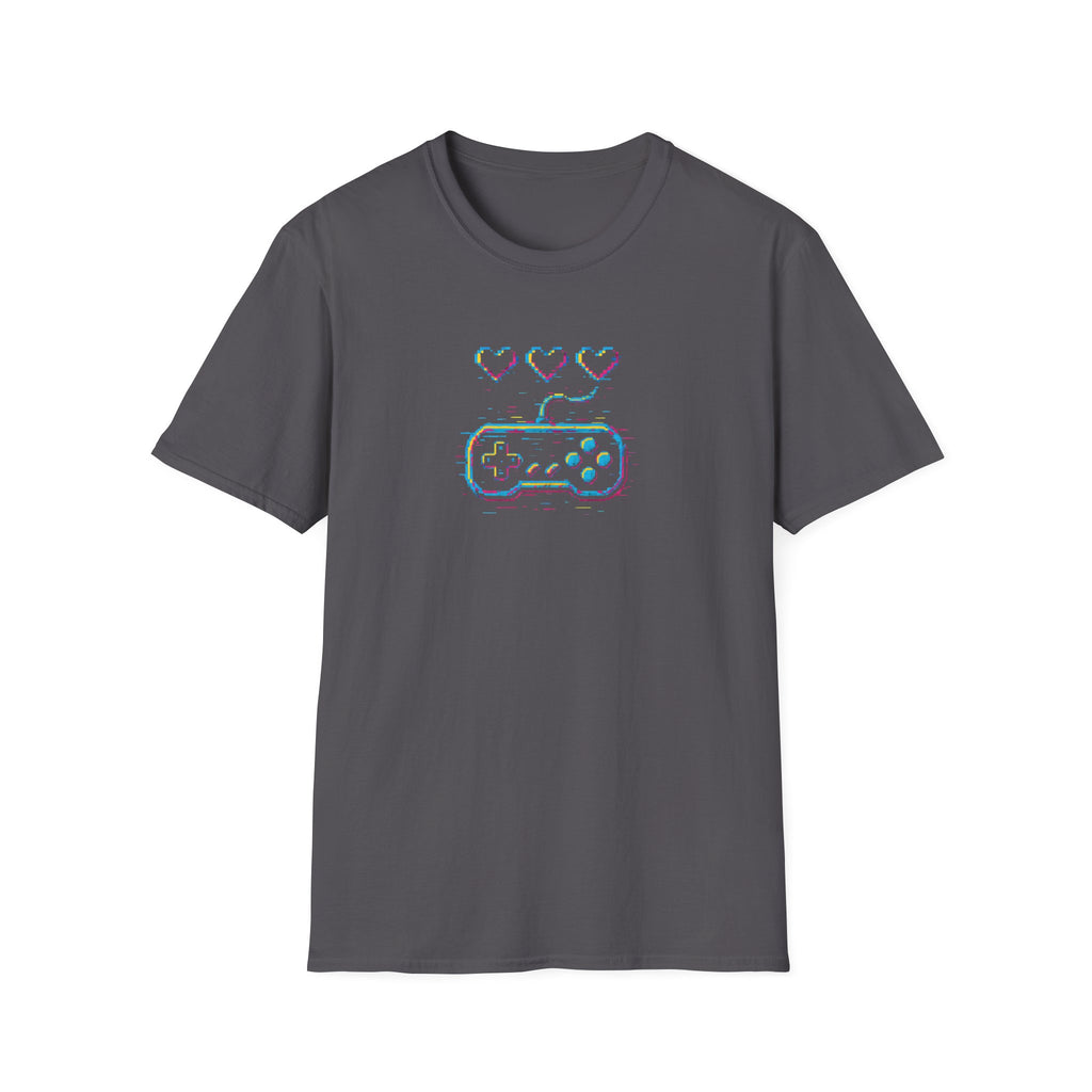 Three Hearts Gaming Controller T-Shirt