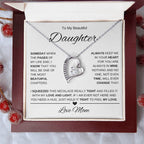 To My Beautiful Daughter-Love mom | Forever Love Necklace | Graduation | Birthday