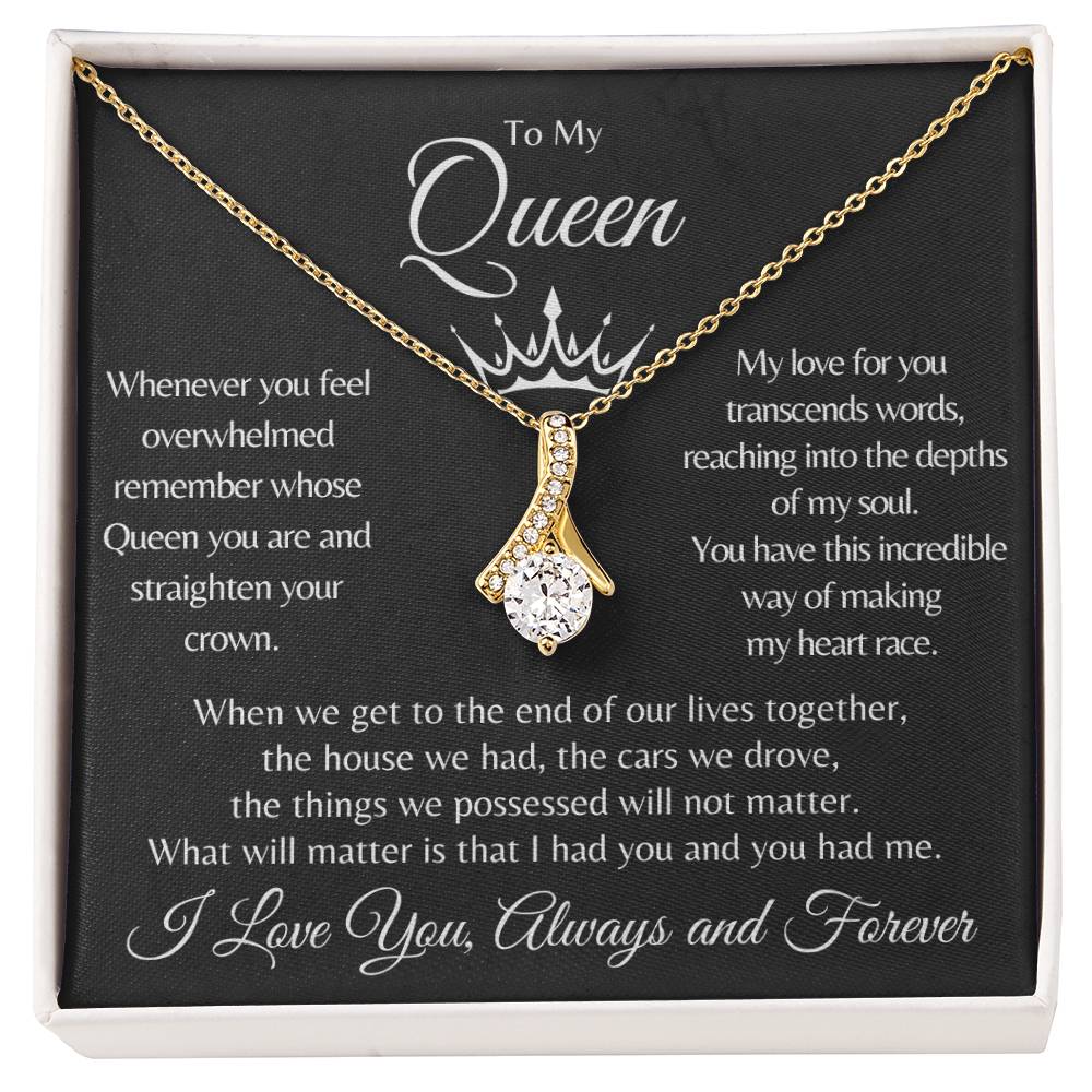To My Queen - Alluring Beauty Necklace