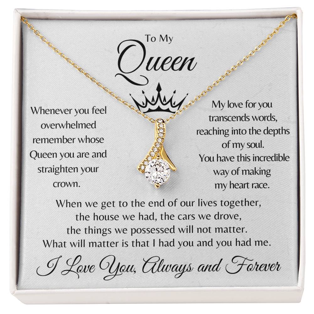 To My Queen - Alluring Beauty Necklace