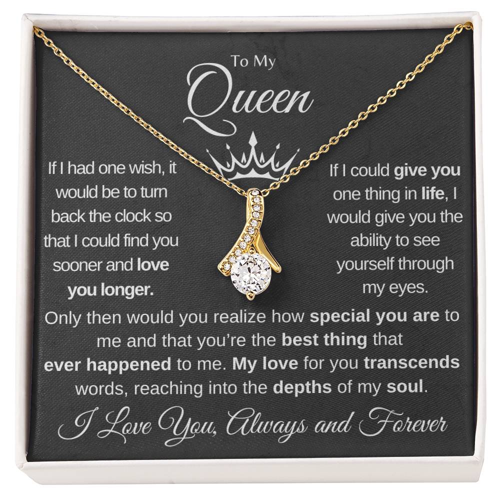 To My Queen - Alluring Beauty Necklace