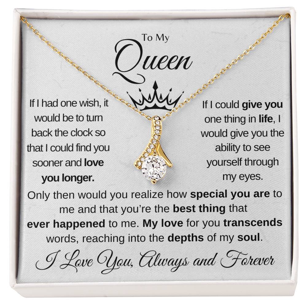 To My Queen - Alluring Beauty Necklace