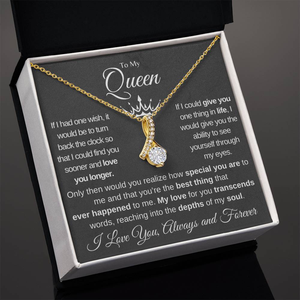 To My Queen - Alluring Beauty Necklace