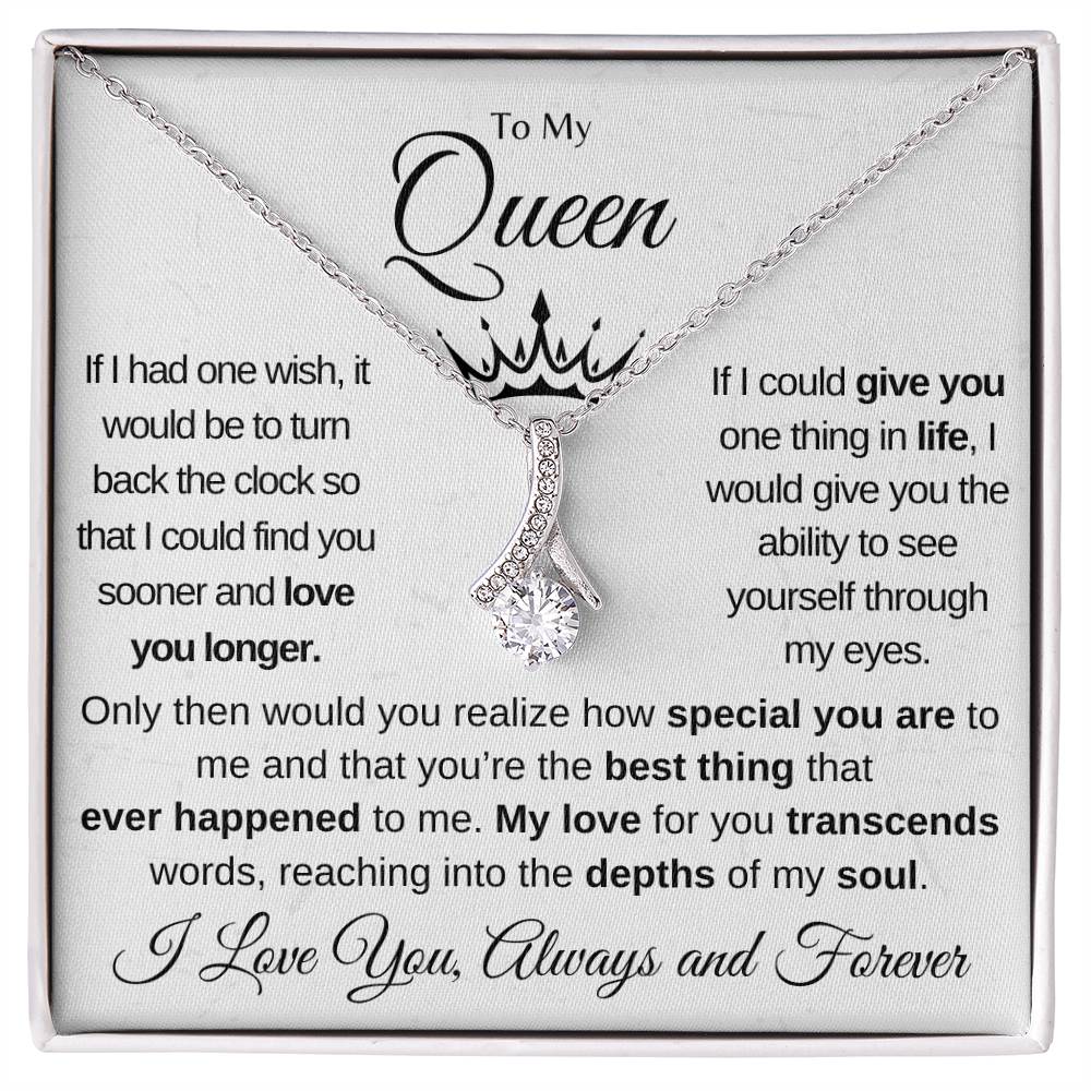 To My Queen - Alluring Beauty Necklace