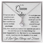 To My Queen - Alluring Beauty Necklace