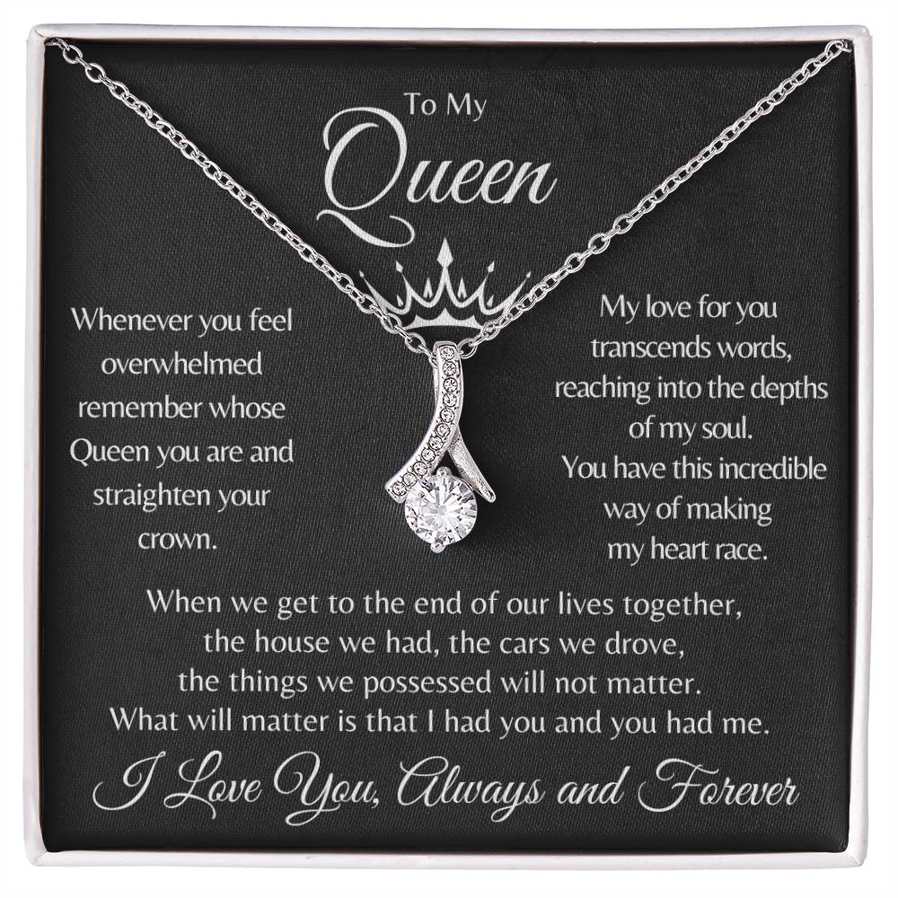 To My Queen - Alluring Beauty Necklace