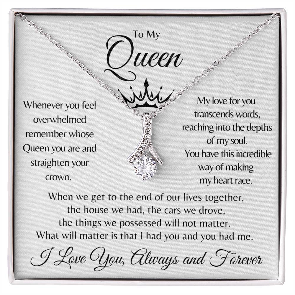 To My Queen - Alluring Beauty Necklace