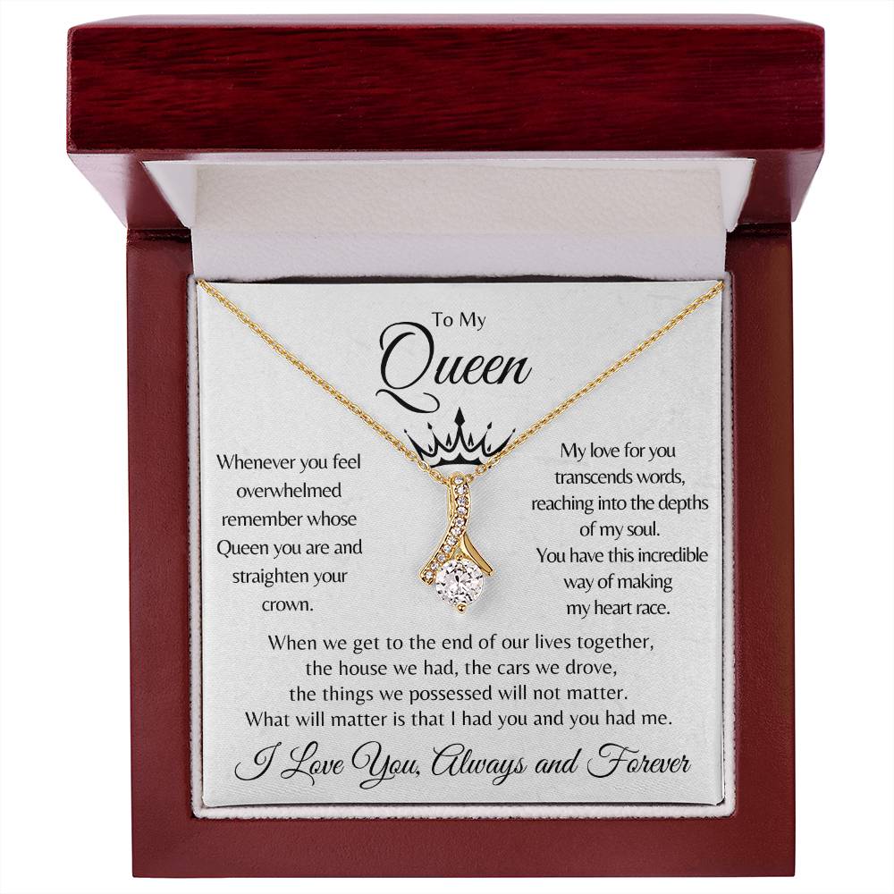 To My Queen - Alluring Beauty Necklace