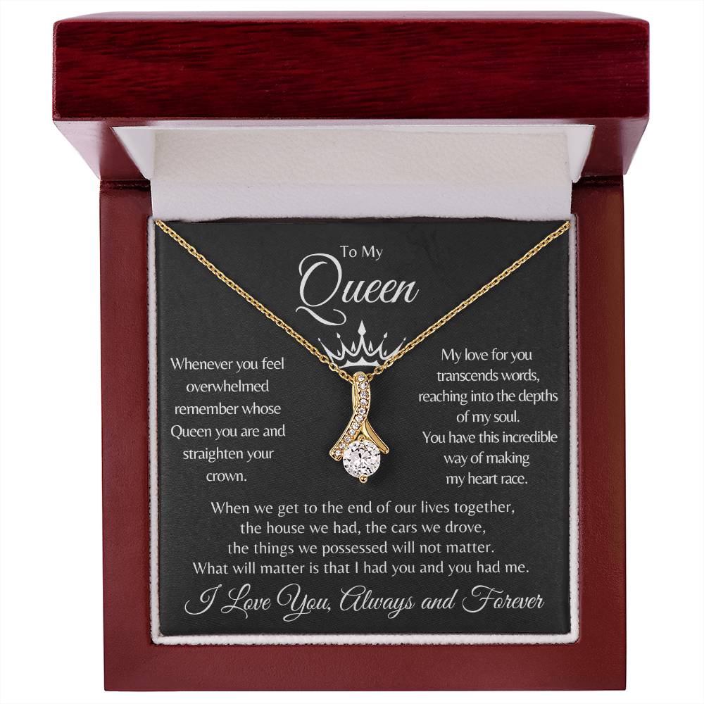 To My Queen - Alluring Beauty Necklace