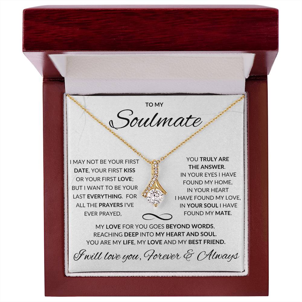 To My Soulmate-Alluring Beauty Necklace