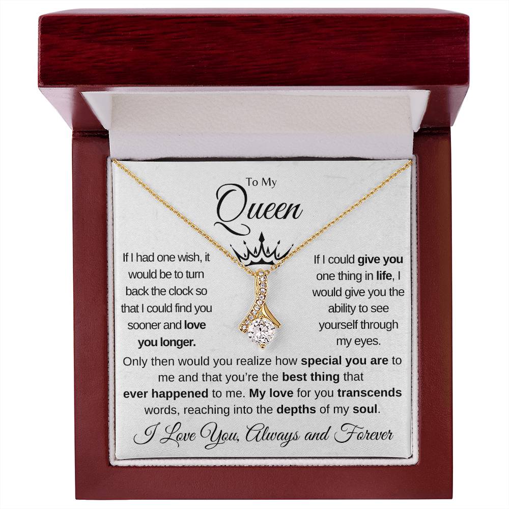 To My Queen - Alluring Beauty Necklace