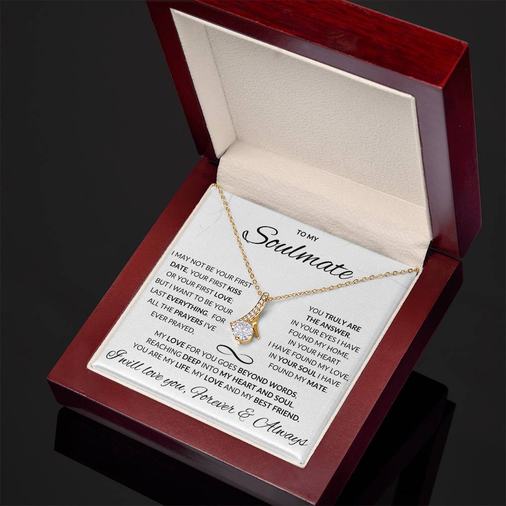 To My Soulmate-Alluring Beauty Necklace