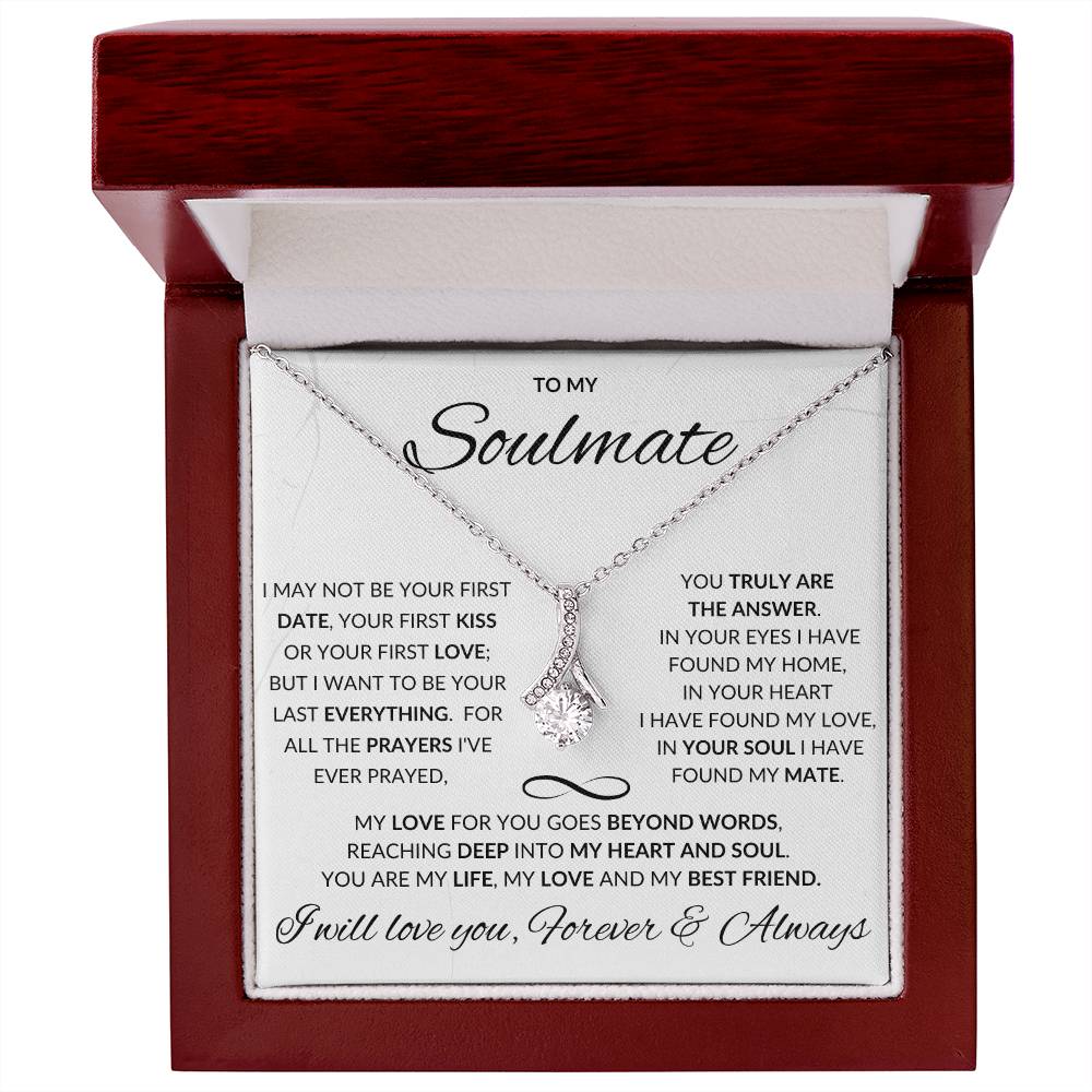 To My Soulmate-Alluring Beauty Necklace