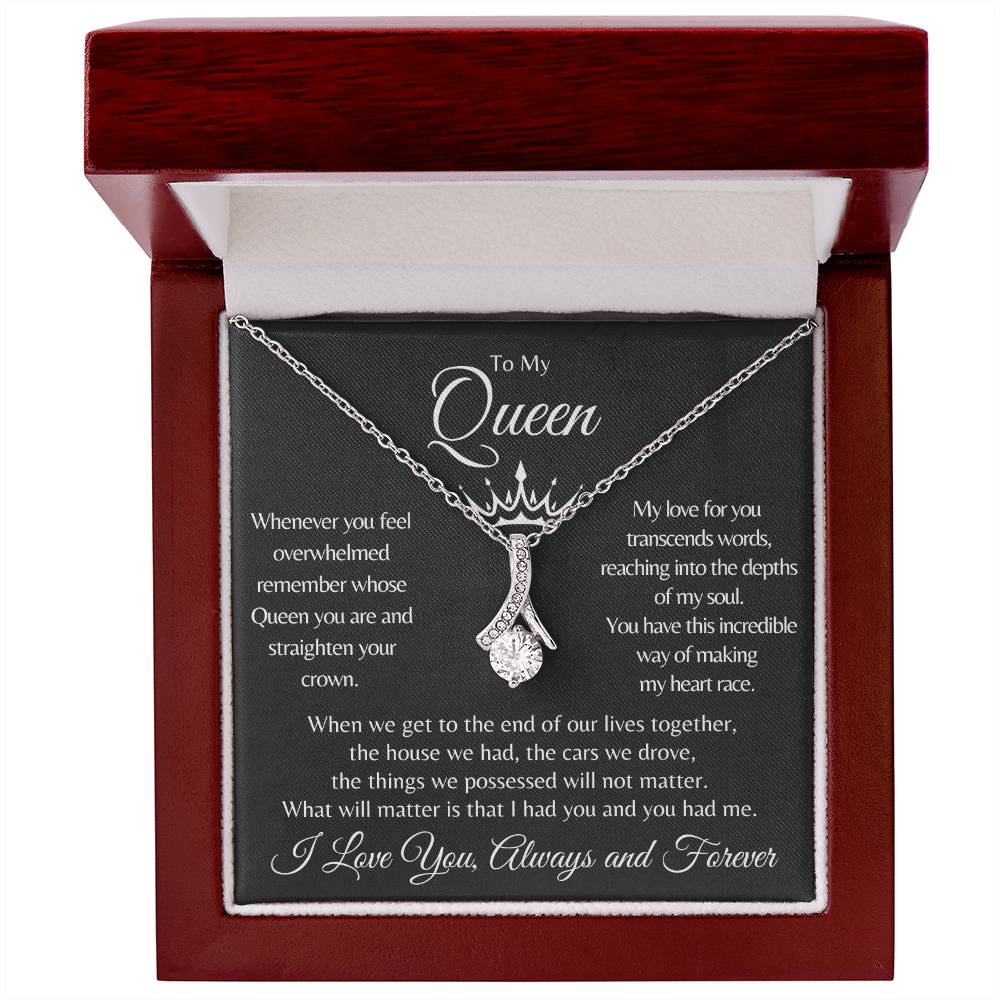 To My Queen - Alluring Beauty Necklace