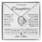 To My Beautiful Daughter-Love mom | Forever Love Necklace | Graduation | Birthday