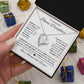 To My Bonus Daughter | Forever Love Necklace 3 | Graduation | Birthday